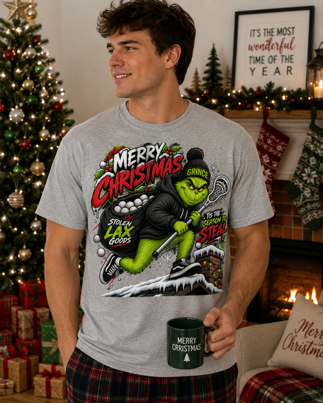 The Grince is on the loose — and he's coming for your lax gear.