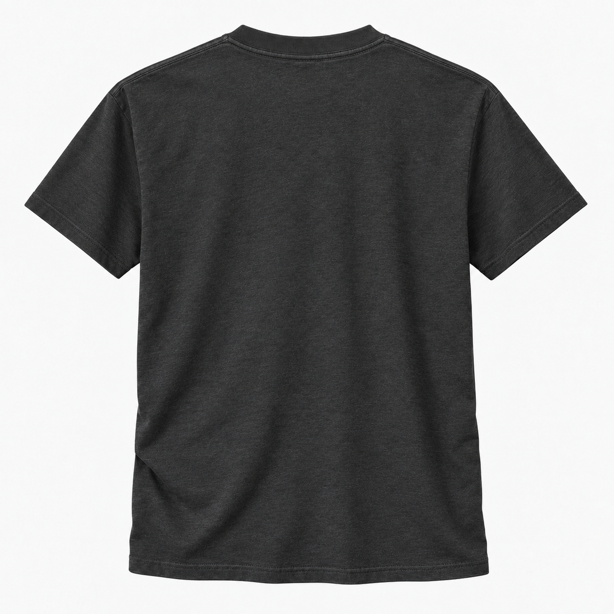 Bella + Canvas 3413 Shirt, Charcoal — Back