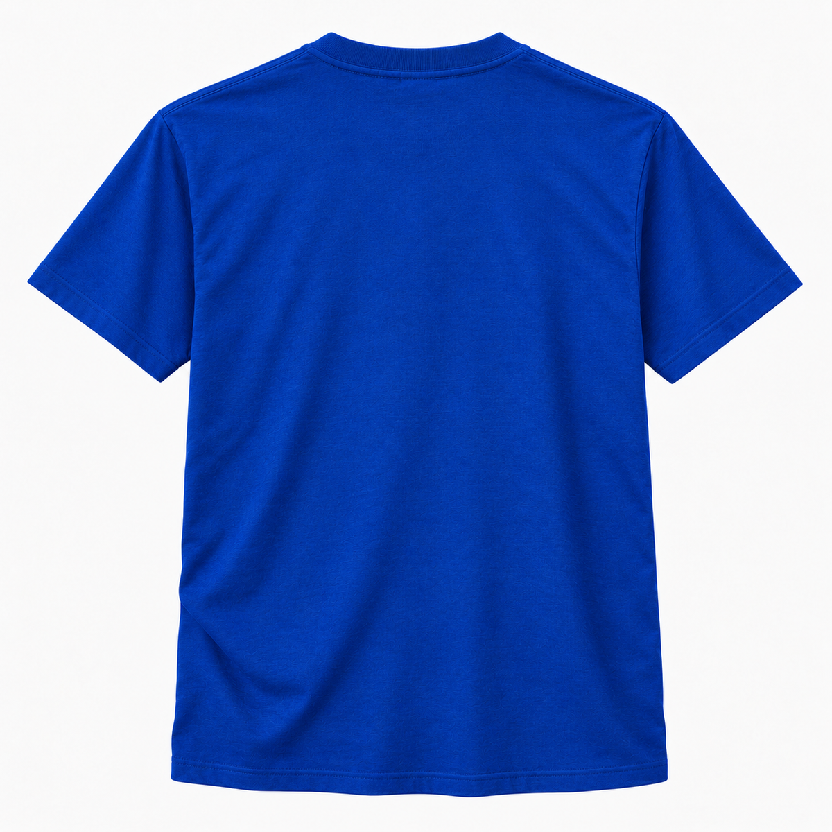 Bella + Canvas 3413 Shirt, Blue — Back