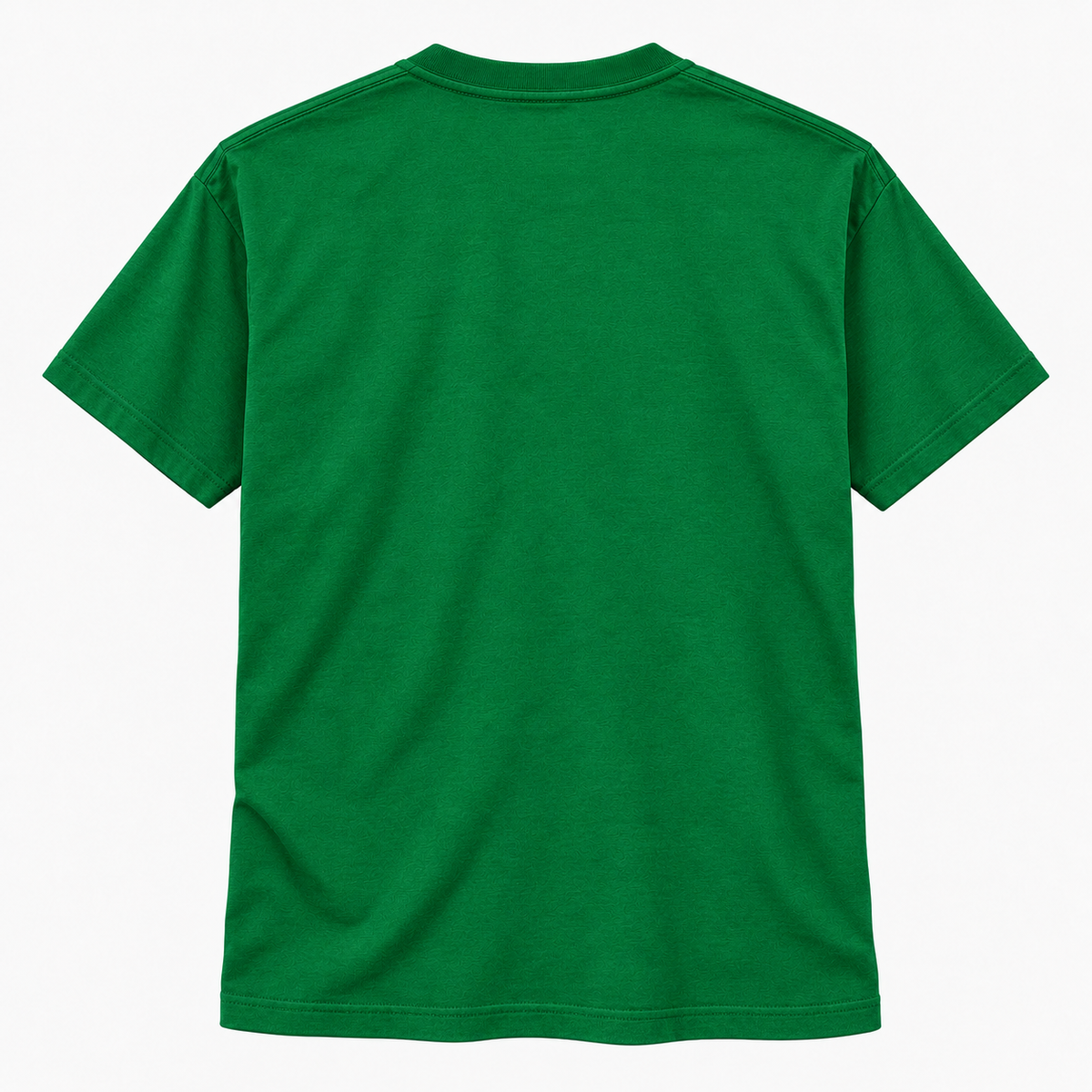 Bella + Canvas 3413 Shirt, Green — Back