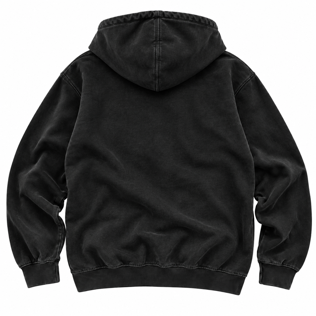 Comfort Colors 1567 Hoodie, Black — Back