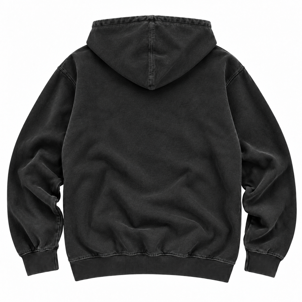 Comfort Colors 1567 Hoodie, Charcoal — Back