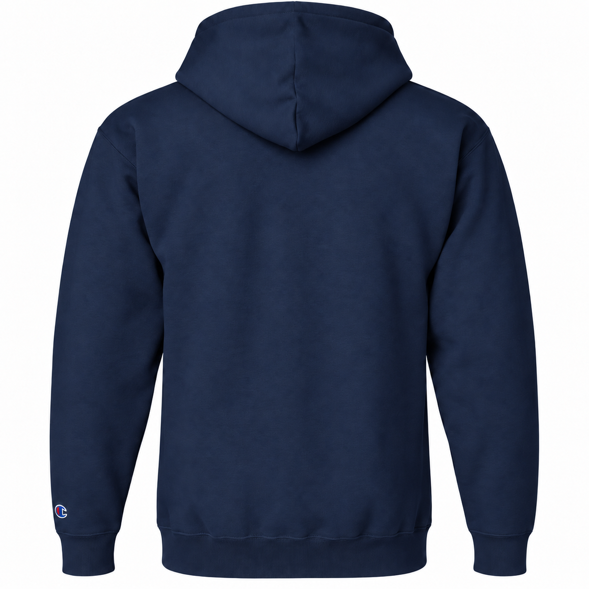 Champion S700 hoodie in Navy, back view